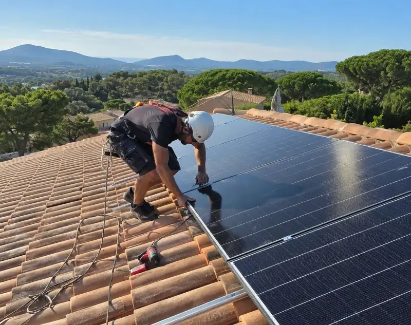 Installateur panneaux solaires Charavines — pose photovoltaïque sur toiture