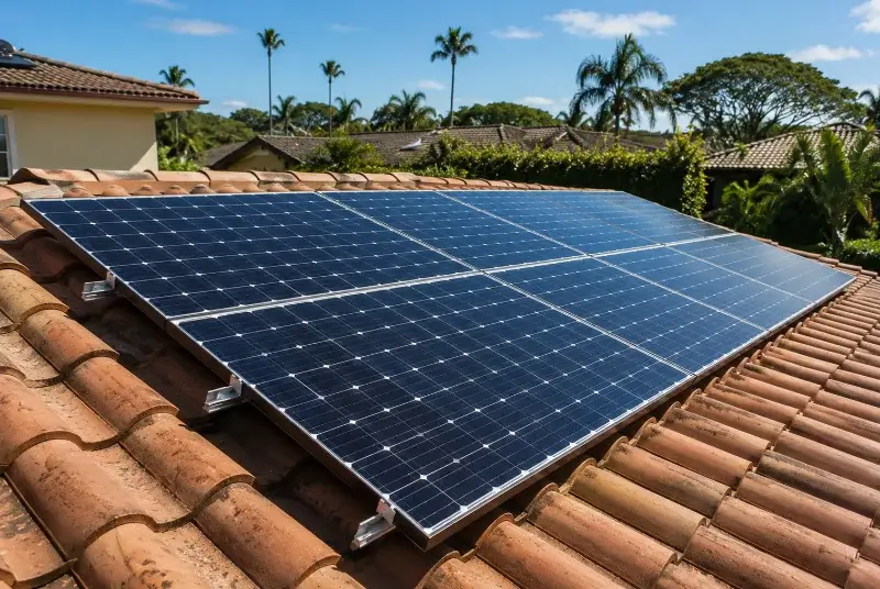 Installation de panneaux solaires à Charavines