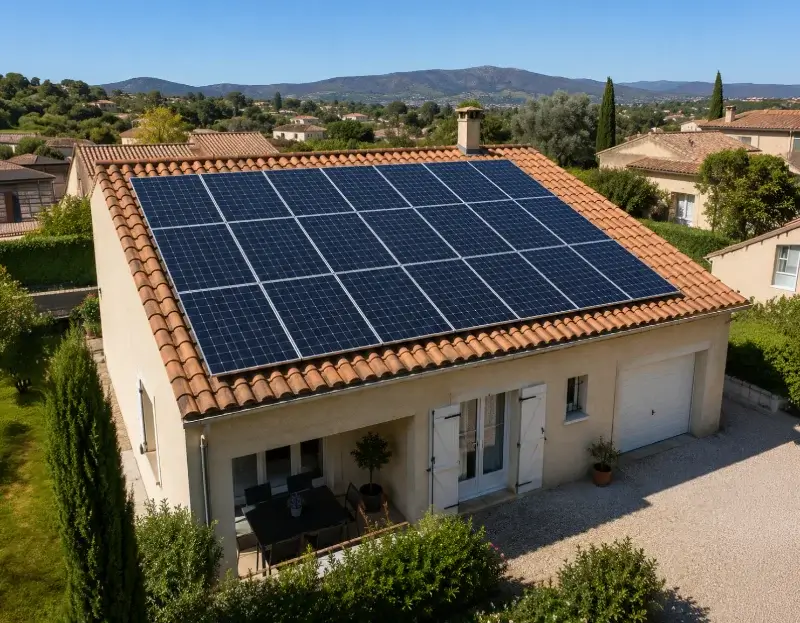 Prime à l'autoconsommation panneaux solaires Charavines — aide financière de l'État